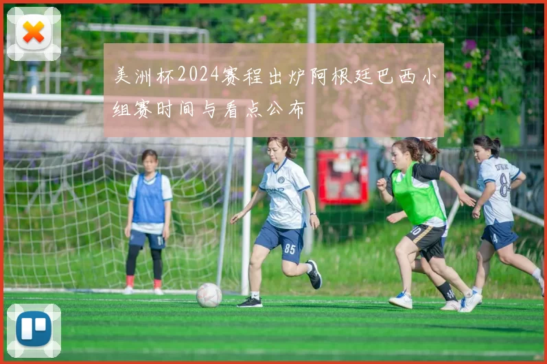 美洲杯2024赛程出炉阿根廷巴西小组赛时间与看点公布